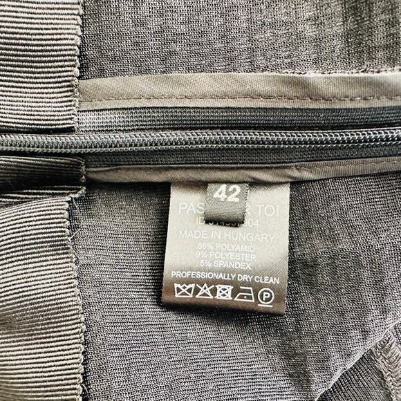 Dodo Bar Or Gabrielle Pants Mirror Sequin Size IT 42 EU 38 US XS Black Shimmer - Picture 7 of 10